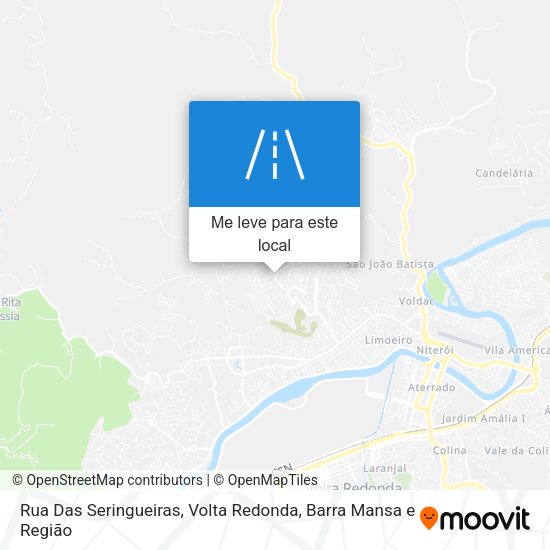 Rua Das Seringueiras mapa