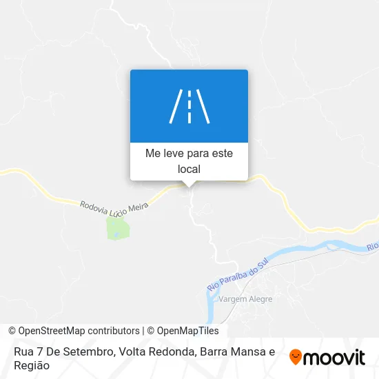 Rua 7 De Setembro mapa