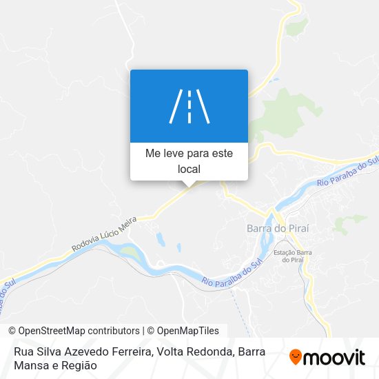 Rua Silva Azevedo Ferreira mapa