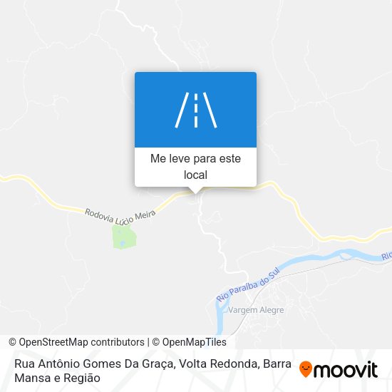 Rua Antônio Gomes Da Graça mapa
