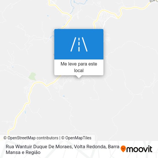 Rua Wantuir Duque De Moraes mapa