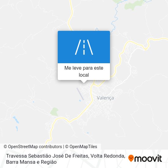 Travessa Sebastião José De Freitas mapa