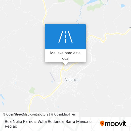 Rua Nelio Ramos mapa
