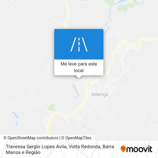 Travessa Sergio Lopes Avila mapa