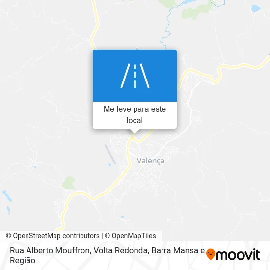 Rua Alberto Mouffron mapa