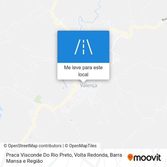 Praca Visconde Do Rio Preto mapa