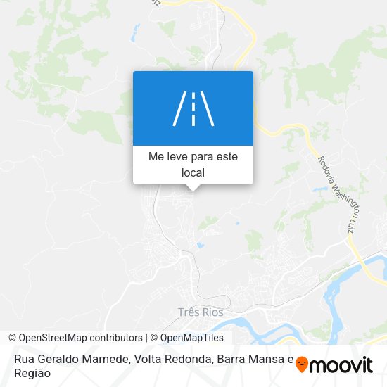 Rua Geraldo Mamede mapa