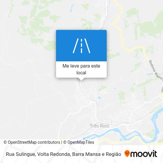 Rua Sulingue mapa