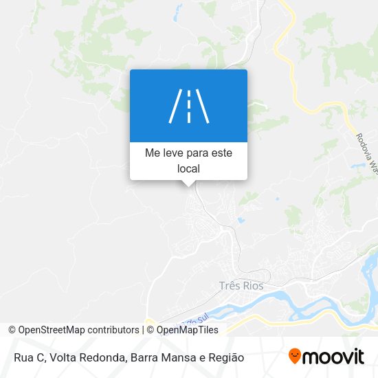 Rua C mapa