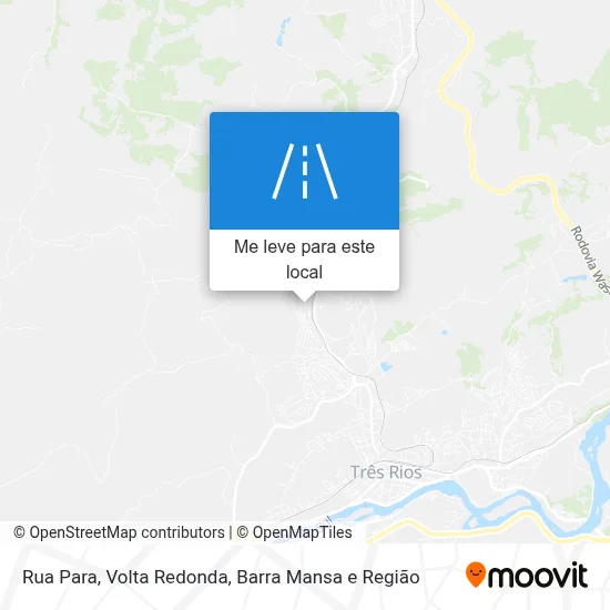 Rua Para mapa