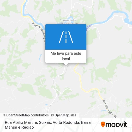 Rua Abilio Martins Seixas mapa