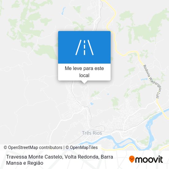 Travessa Monte Castelo mapa