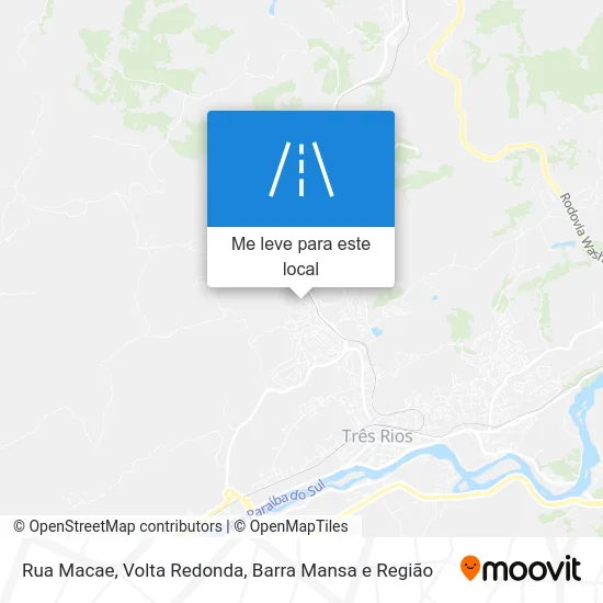 Rua Macae mapa