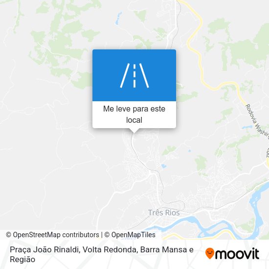 Praça João Rinaldi mapa