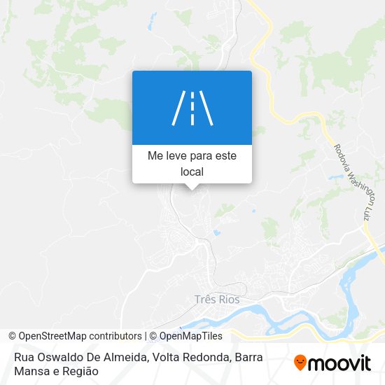 Rua Oswaldo De Almeida mapa