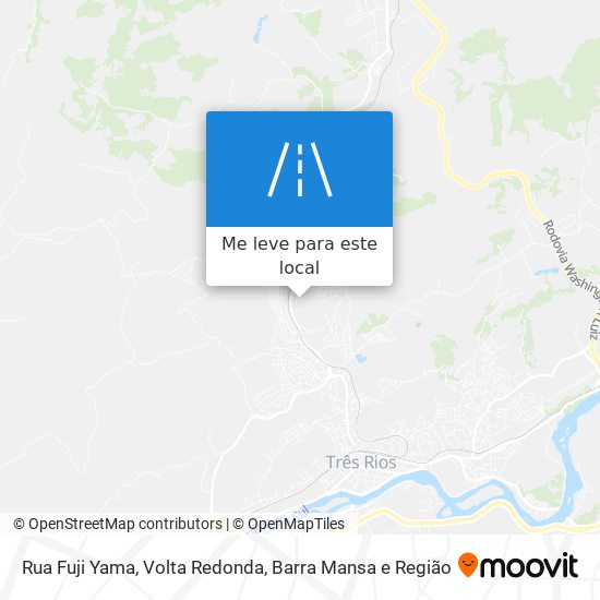 Rua Fuji Yama mapa