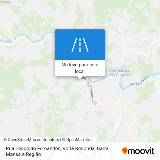 Rua Leopoldo Fernandes mapa
