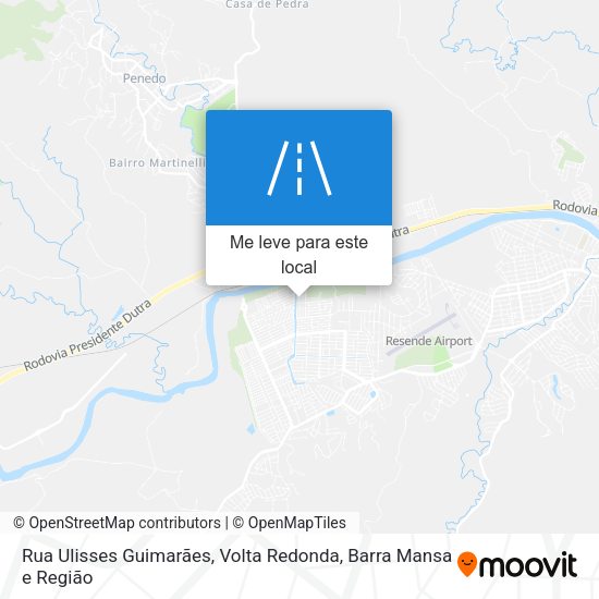 Rua Ulisses Guimarães mapa