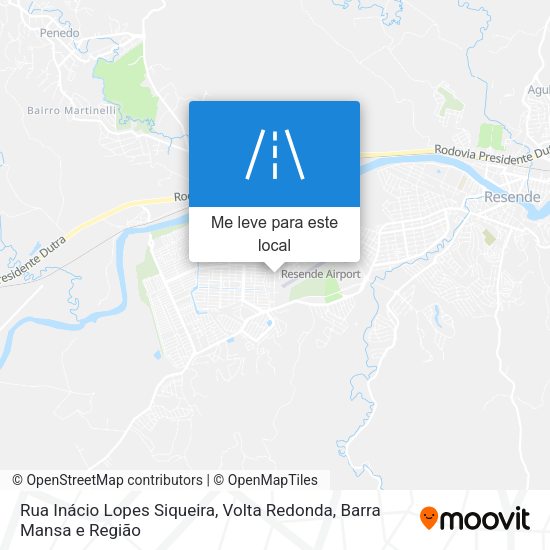 Rua Inácio Lopes Siqueira mapa