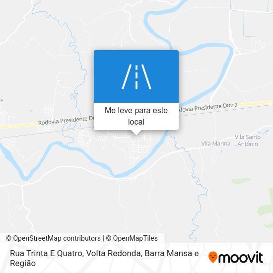 Rua Trinta E Quatro mapa
