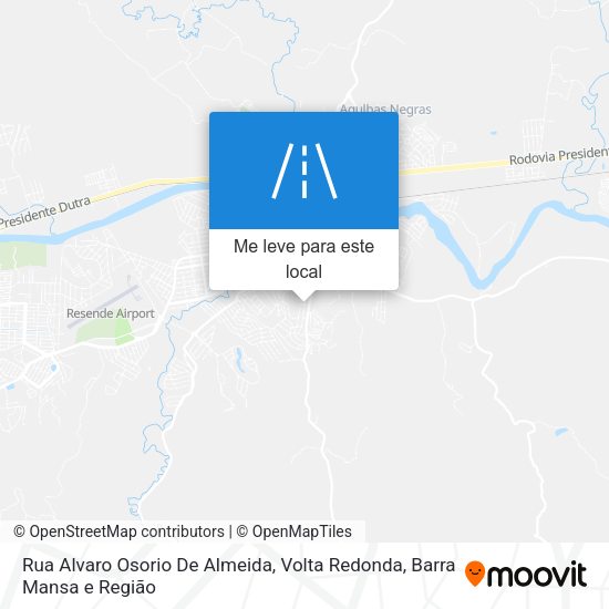 Rua Alvaro Osorio De Almeida mapa