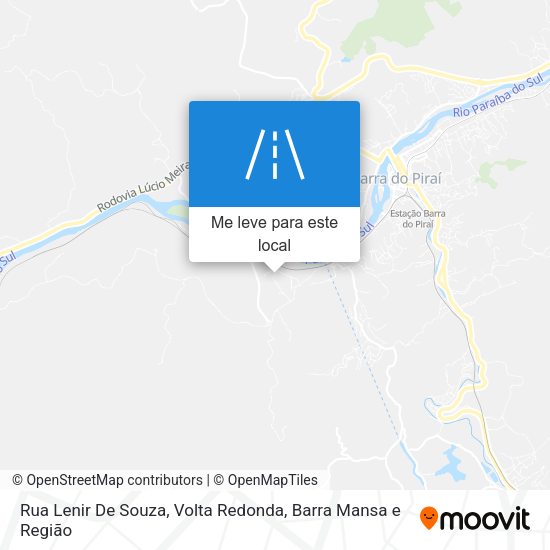 Rua Lenir De Souza mapa