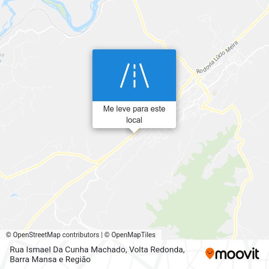 Rua Ismael Da Cunha Machado mapa