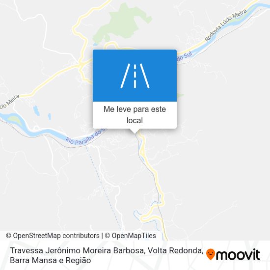 Travessa Jerônimo Moreira Barbosa mapa
