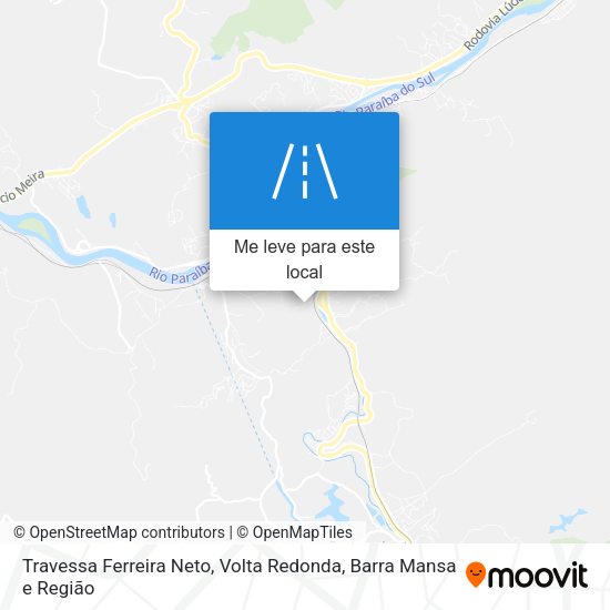 Travessa Ferreira Neto mapa