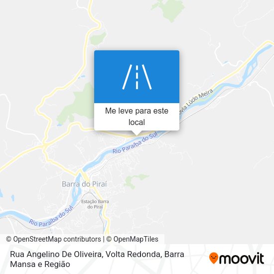 Rua Angelino De Oliveira mapa