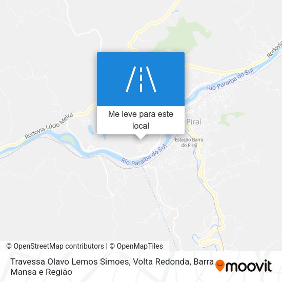 Travessa Olavo Lemos Simoes mapa