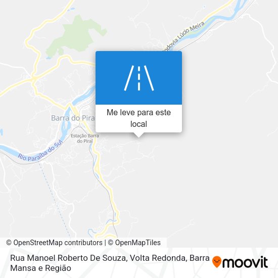 Rua Manoel Roberto De Souza mapa