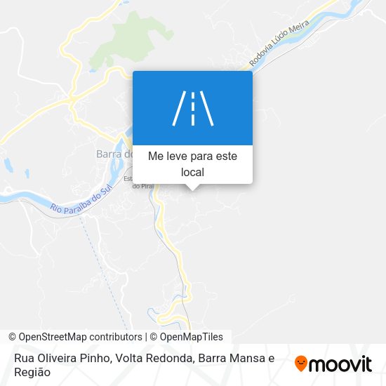 Rua Oliveira Pinho mapa