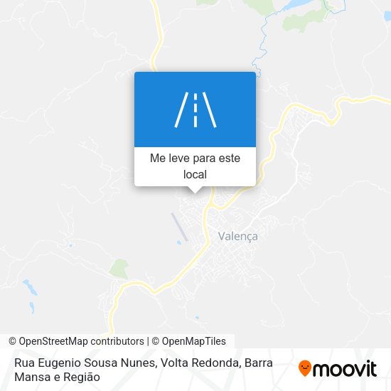 Rua Eugenio Sousa Nunes mapa