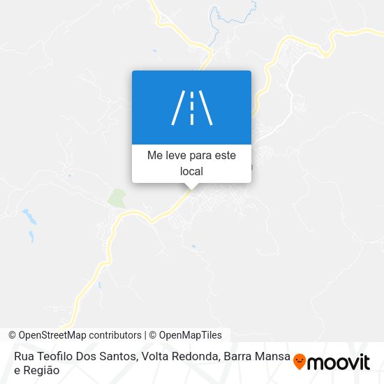 Rua Teofilo Dos Santos mapa