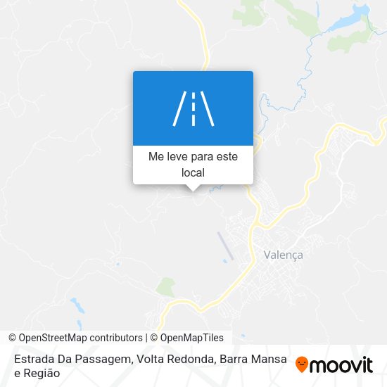Estrada Da Passagem mapa