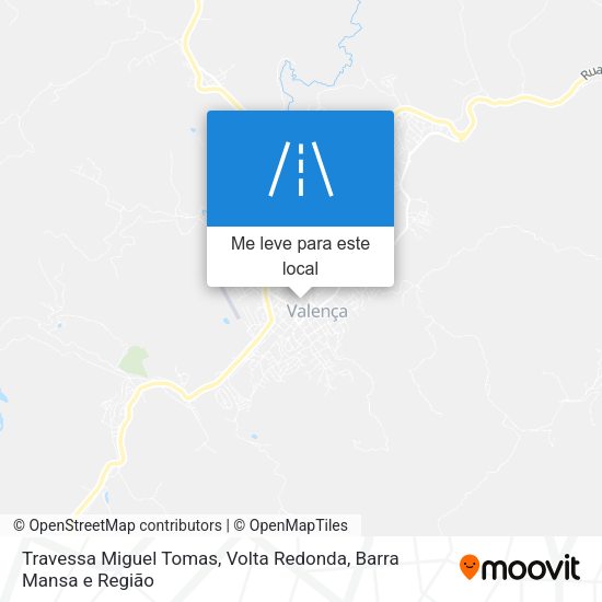 Travessa Miguel Tomas mapa