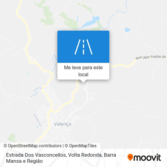 Estrada Dos Vasconcellos mapa