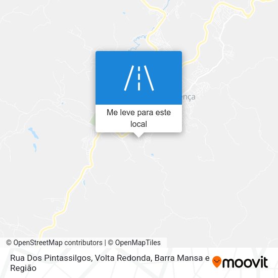 Rua Dos Pintassilgos mapa