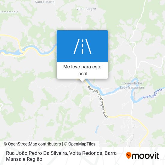 Rua João Pedro Da Silveira mapa