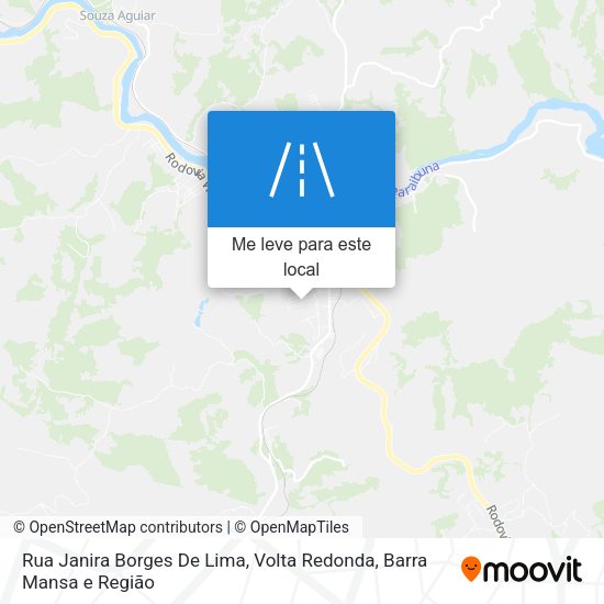 Rua Janira Borges De Lima mapa
