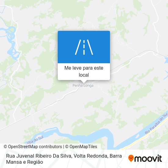 Rua Juvenal Ribeiro Da Silva mapa