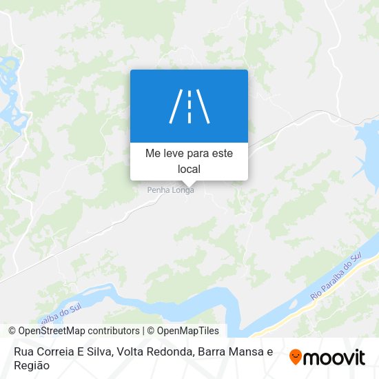 Rua Correia E Silva mapa