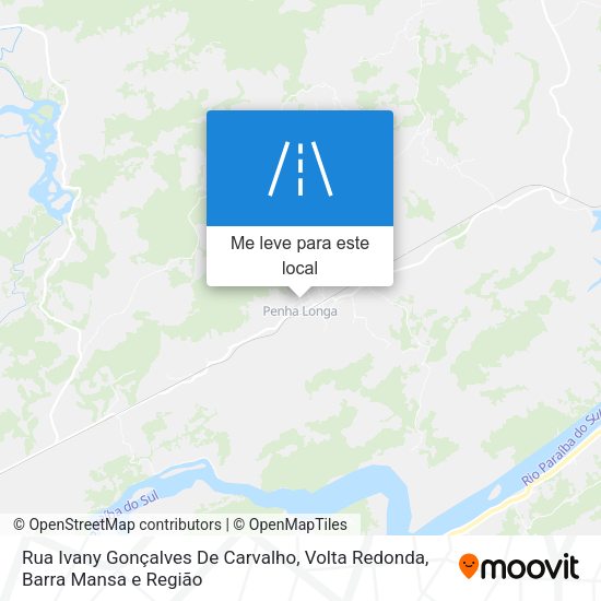 Rua Ivany Gonçalves De Carvalho mapa