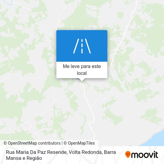 Rua Maria Da Paz Resende mapa