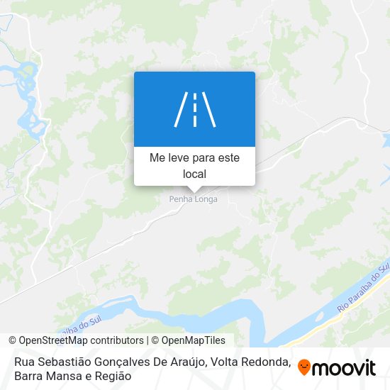 Rua Sebastião Gonçalves De Araújo mapa