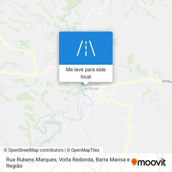 Rua Rubens Marques mapa