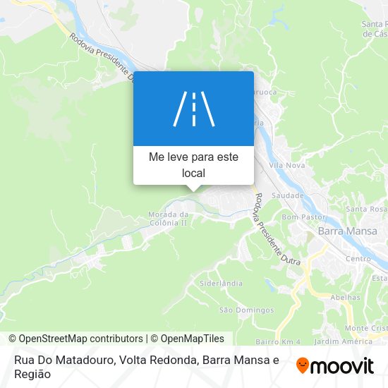 Rua Do Matadouro mapa