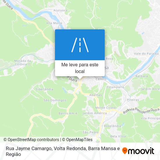 Rua Jayme Camargo mapa