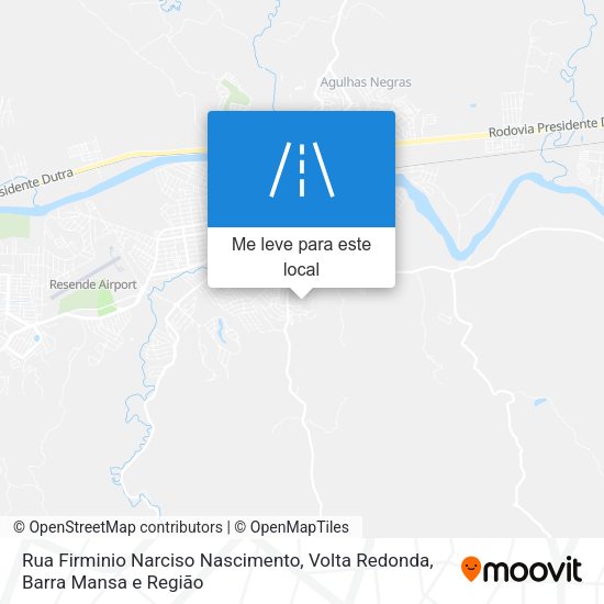 Rua Firminio Narciso Nascimento mapa
